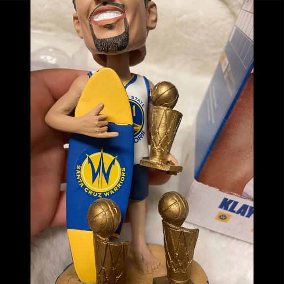 New Klay Thompson Santa Cruz warriors edition bobble head Bay Area finds - Picture 4 of 10